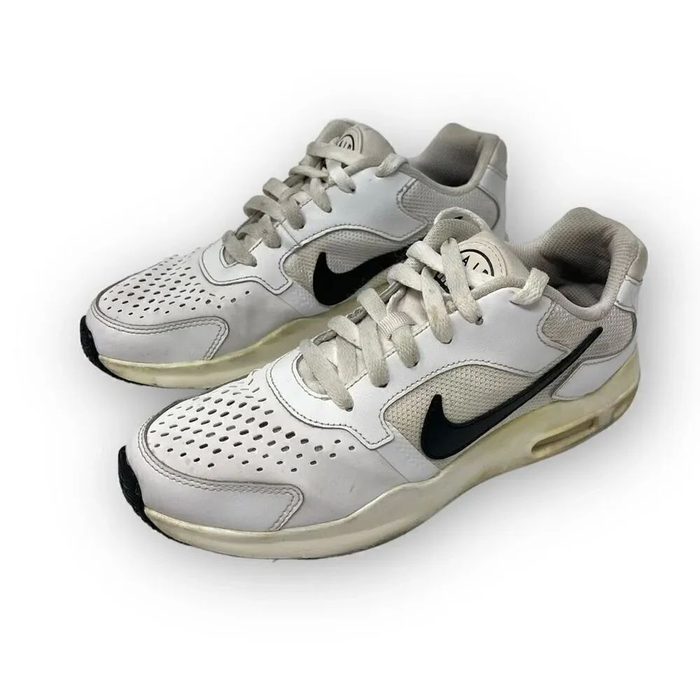 Nike Air Max White Black 917639-100 Kids Youth Size 6